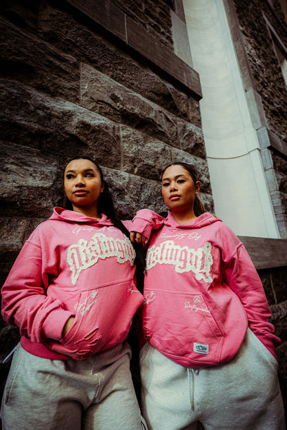 Sweat à capuche Pink Diamond