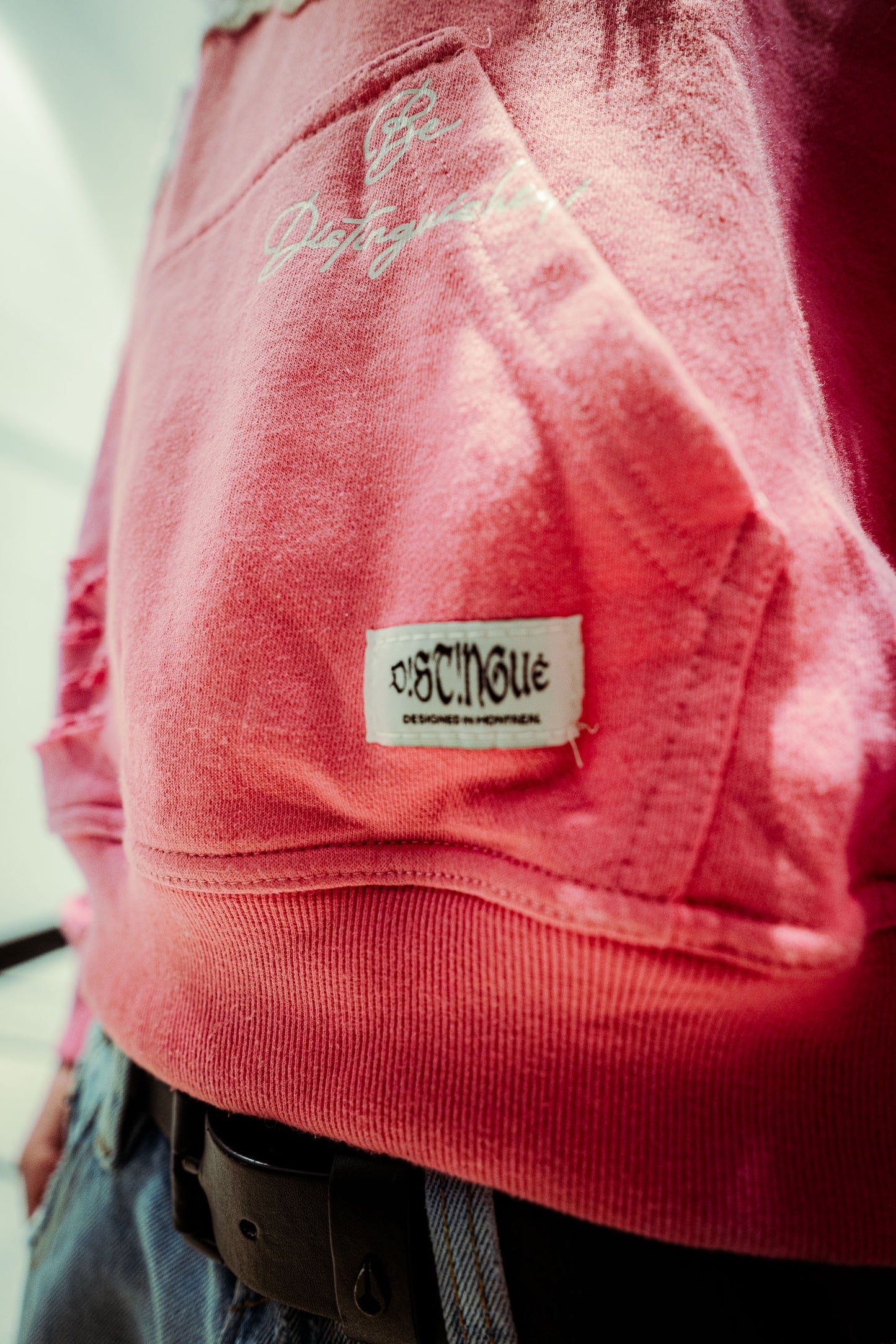 Sweat à capuche Pink Diamond